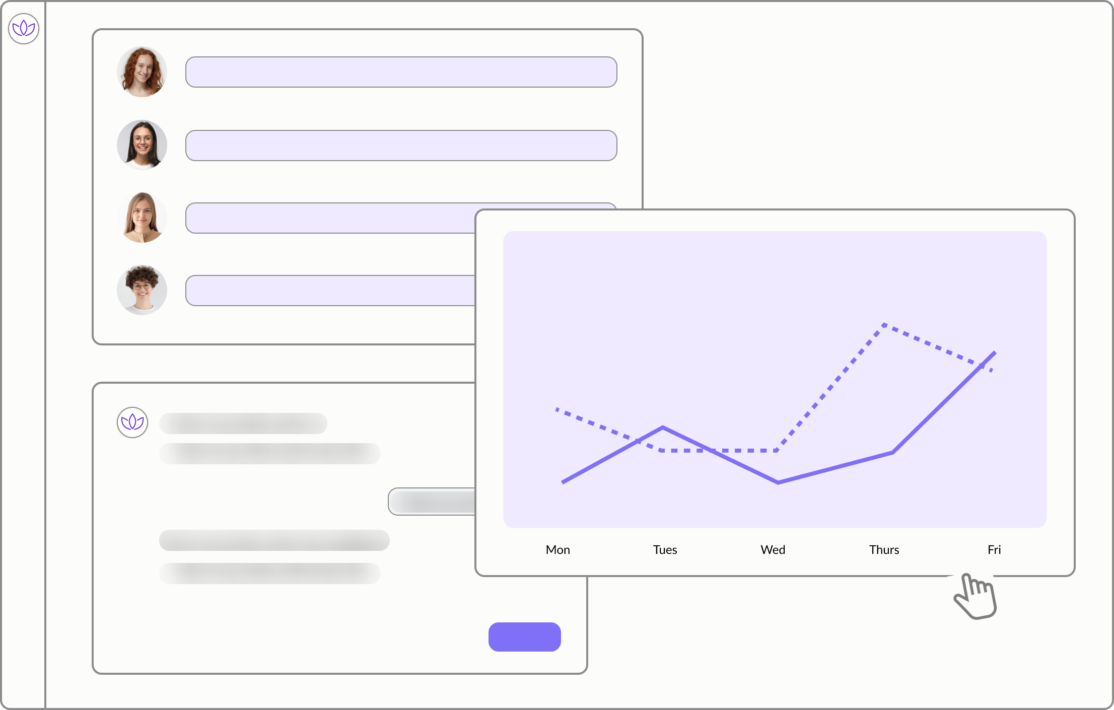 Image of an example targeted email campaign that medical spas can send to a customer segment within their CRM.