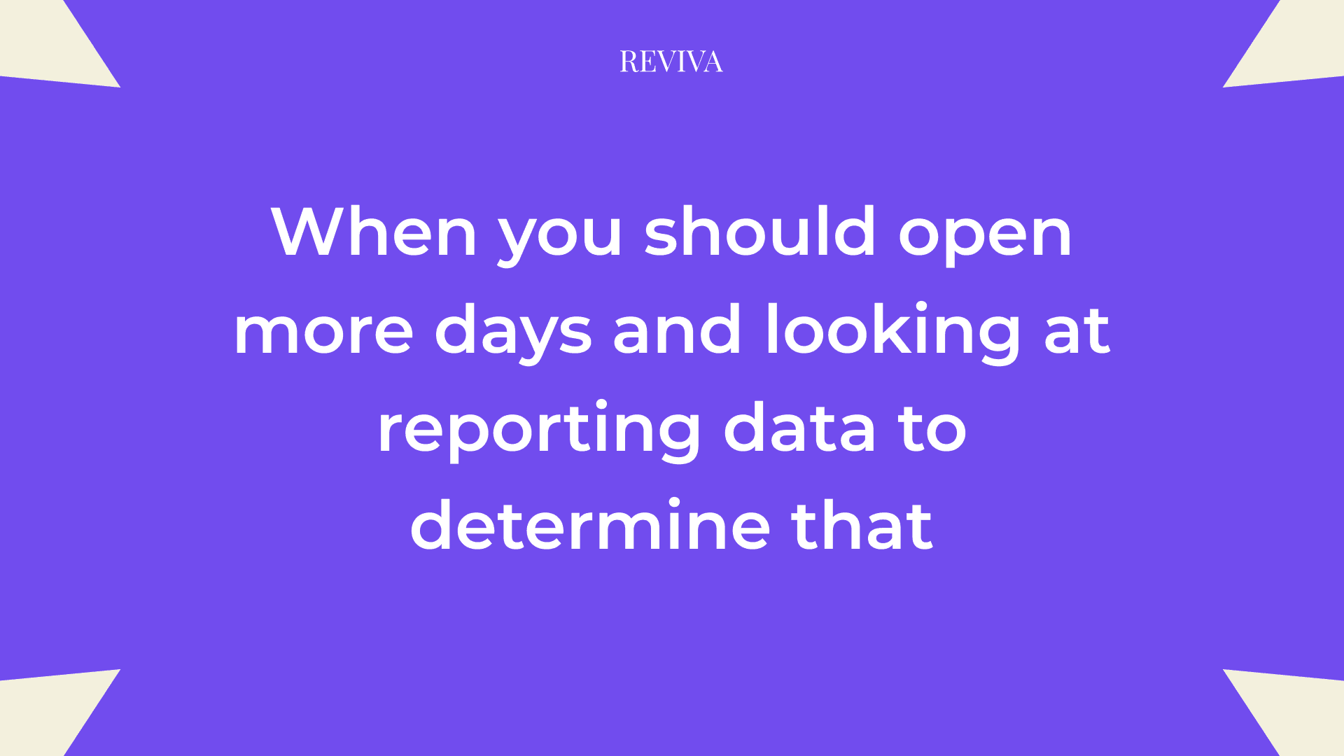 When Should a Med Spa Open More Days? How to Use Reporting Data to Decide
