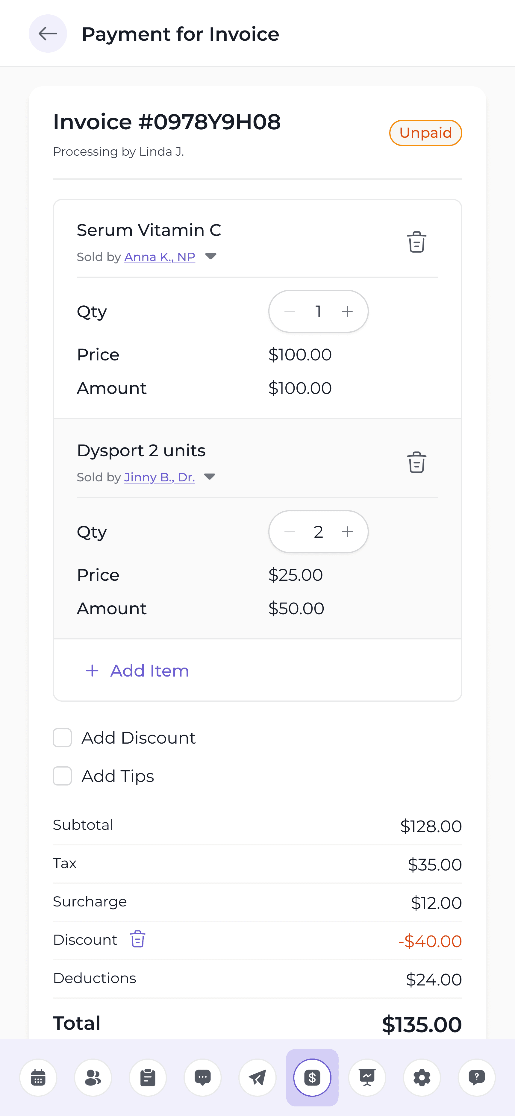 Seamless Checkout screenshot